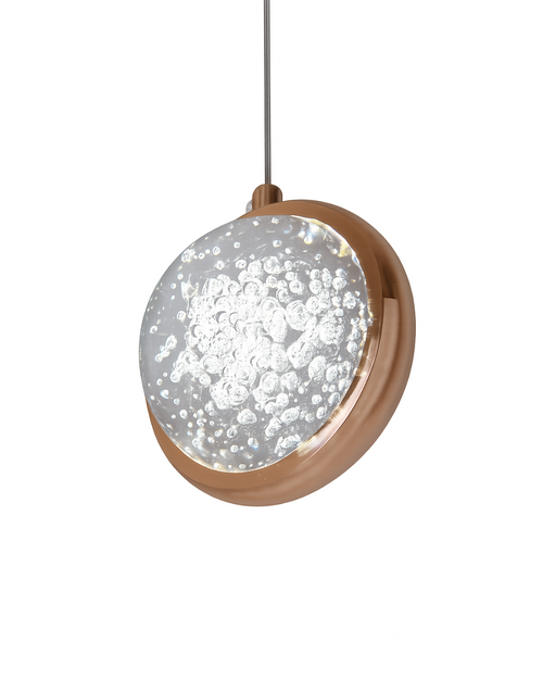Modern Crystal Ball LED Pendant Light