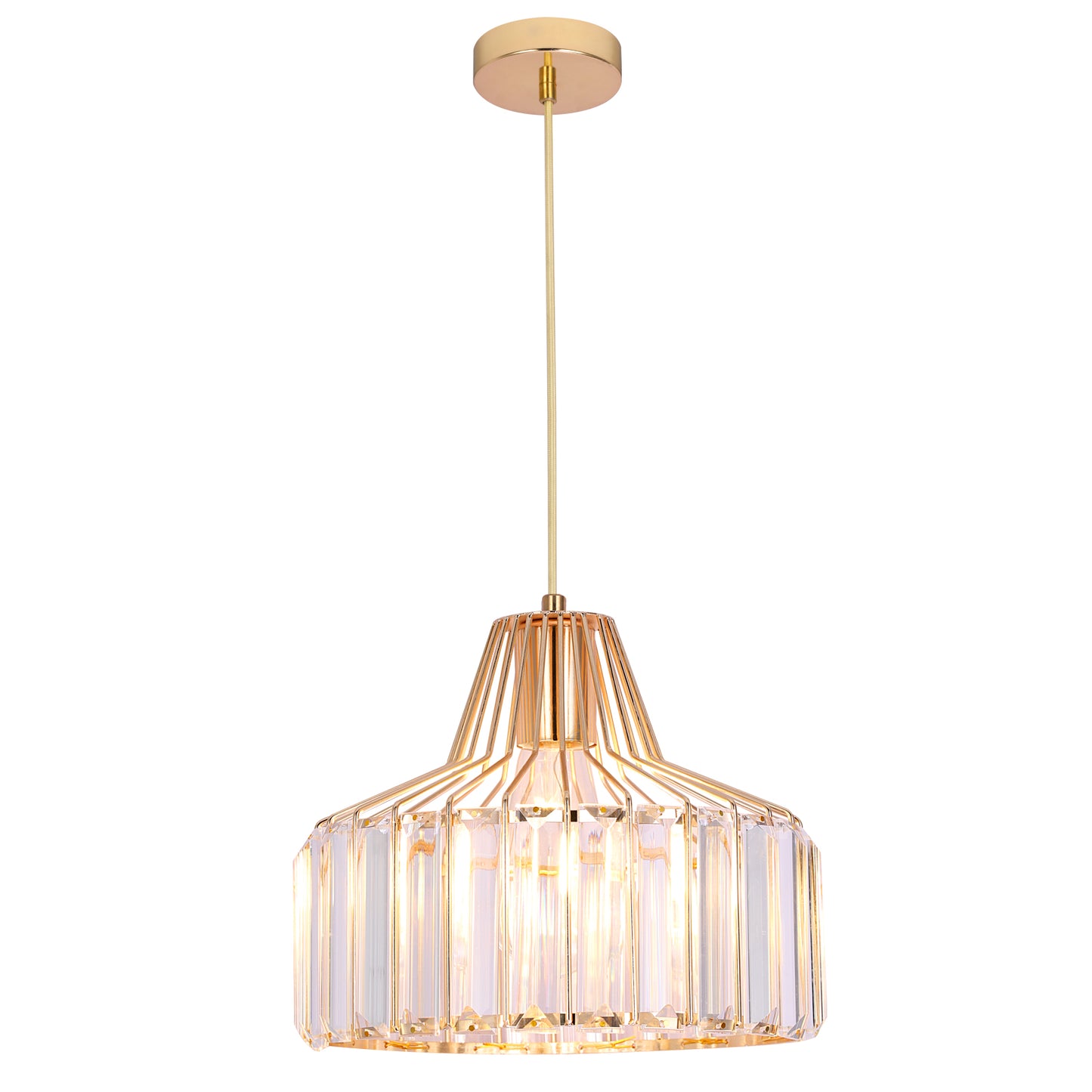 Glamorous Crystal Pendant Chandelier