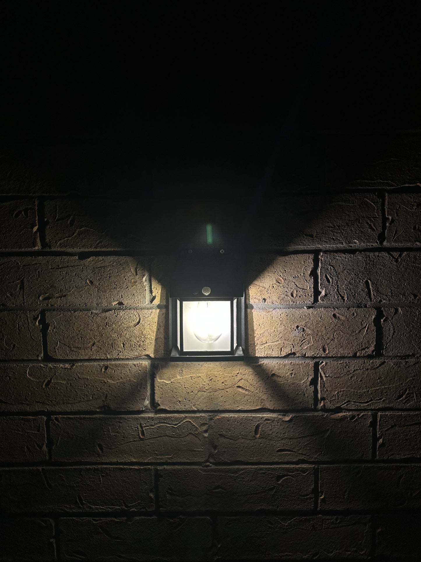 Solar Outdoor Wall Light - Motion Sensor with 3 Lighting Modes