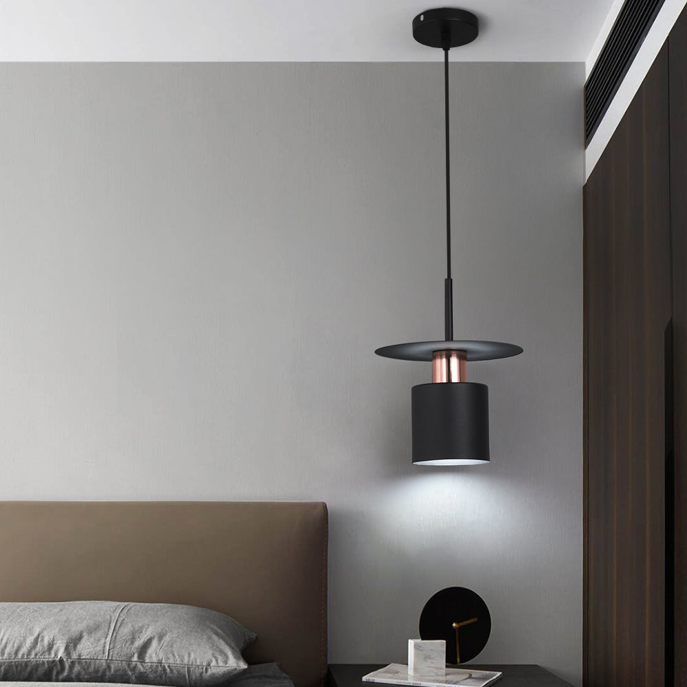 Modern Matte Black Pendant Light
