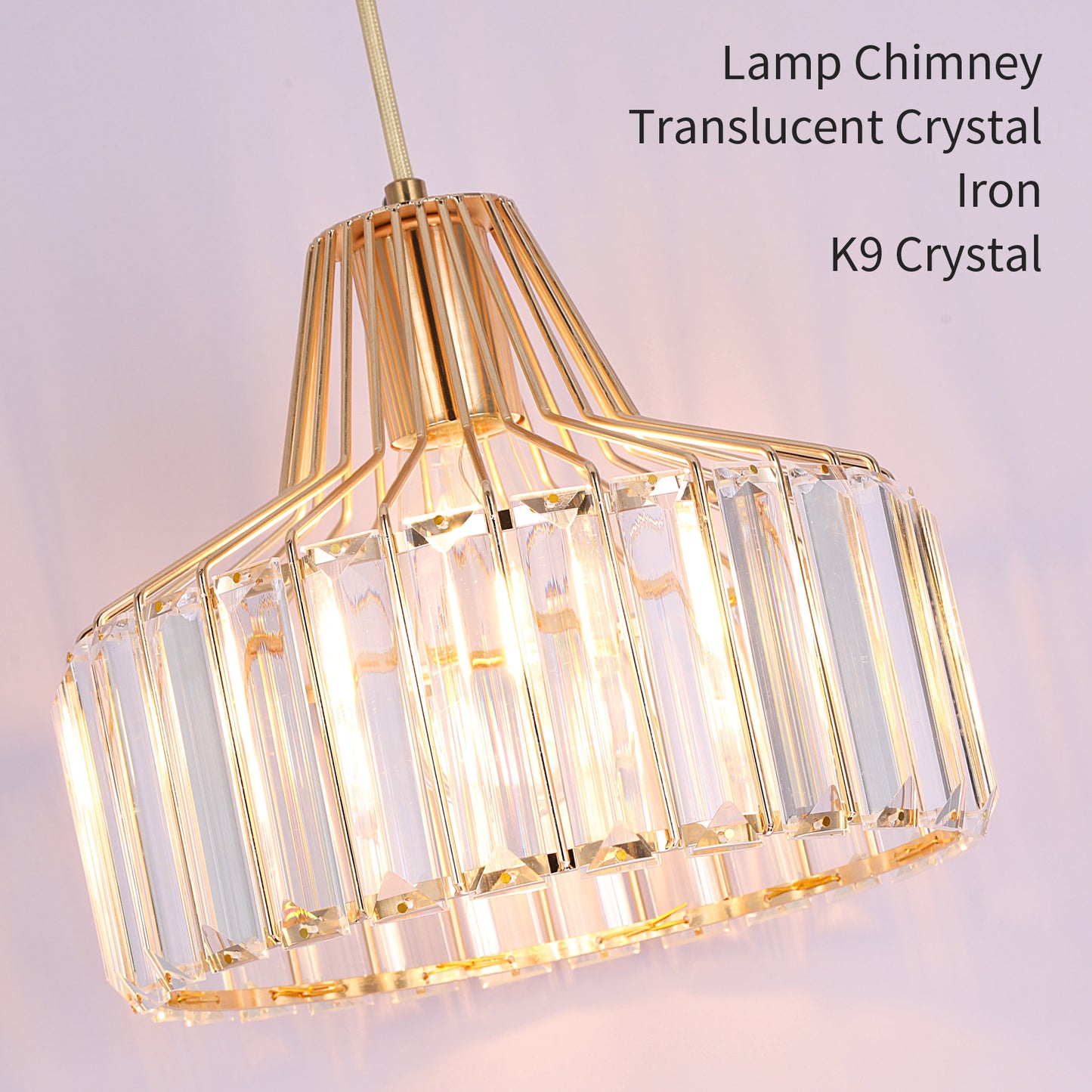 Glamorous Crystal Pendant Chandelier