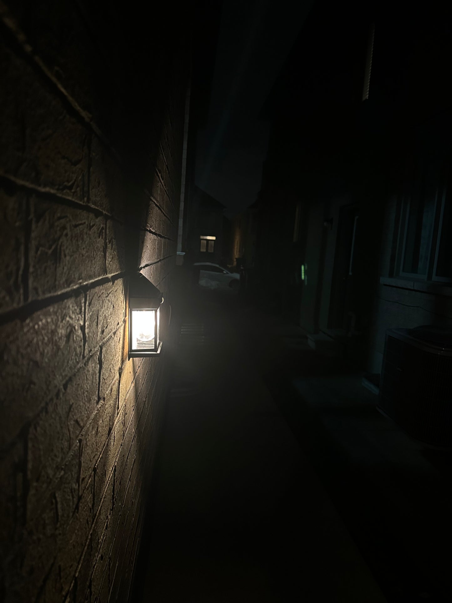 Solar Outdoor Wall Light - Motion Sensor with 3 Lighting Modes