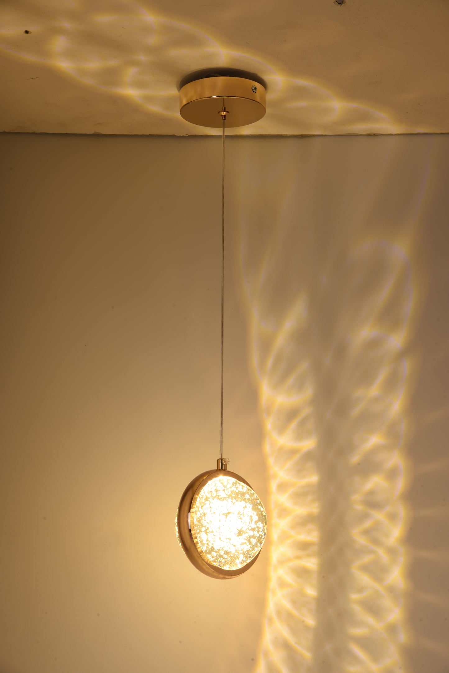 Modern Crystal Ball LED Pendant Light