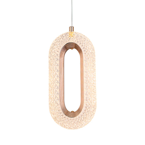 Modern Luxury LED Crystal Pendant Light for Bedroom